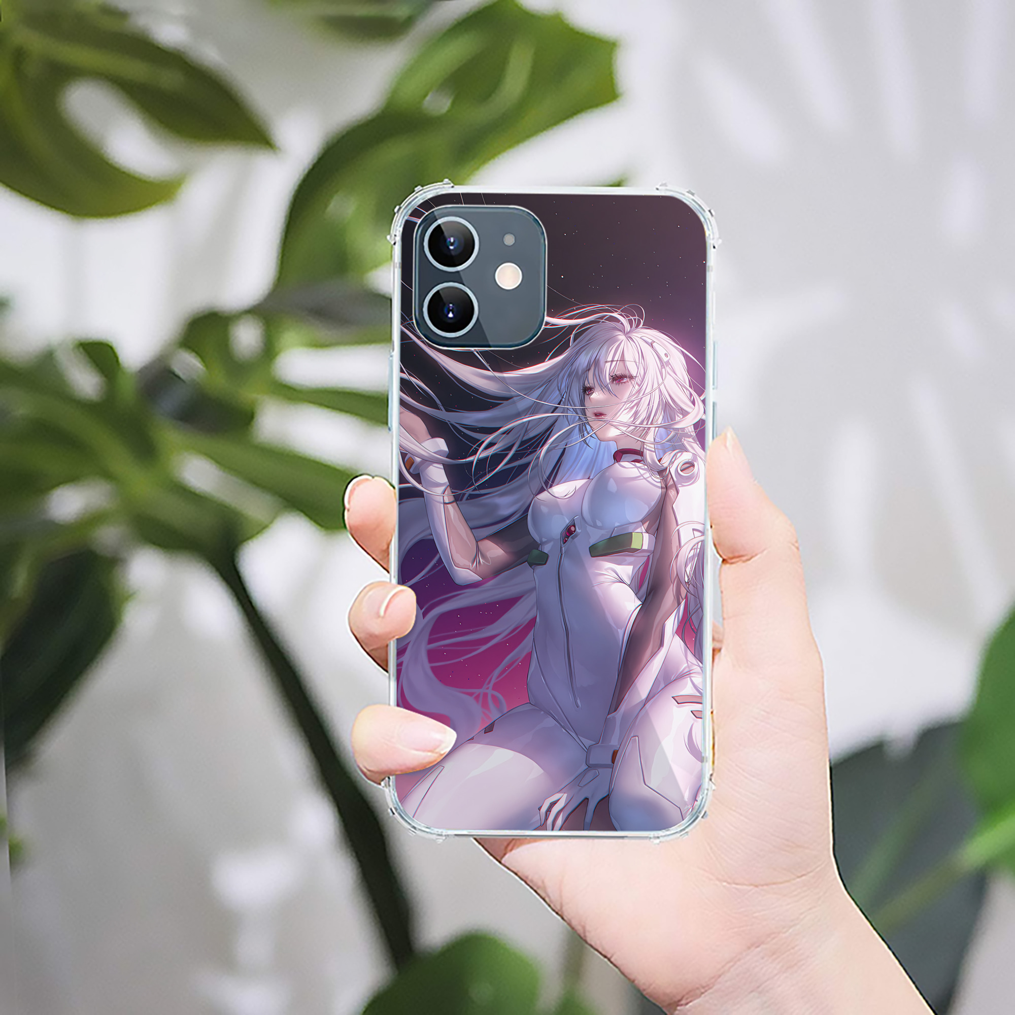 （画像用） EVA 新世紀エヴァンゲリオン 【iPhone 12シリーズ対応】透明スマホケース（クリアソフトケース）